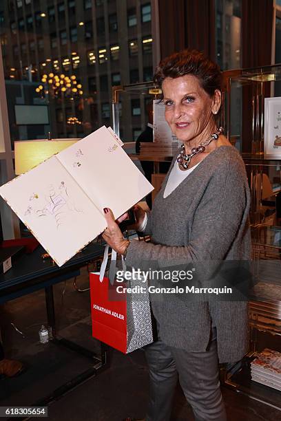Jean Zimmerman at the Darcy Miller's "Celebrate Everything!" Launch at Jonathan Adler Showroom at Jonathan Adler Showroom on October 25, 2016 in New...