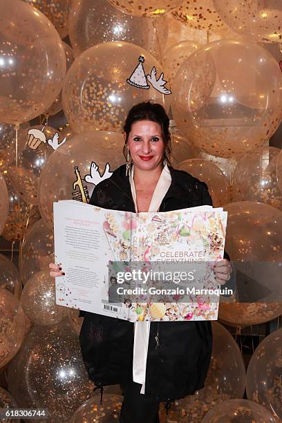 Charlotte Blackman at the Darcy Miller's "Celebrate Everything!" Launch at Jonathan Adler Showroom at Jonathan Adler Showroom on October 25, 2016 in...