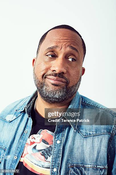 Television creator and writer Kenya Barris is photographed for Variety on April 17, 2016 in Los Angeles, California.