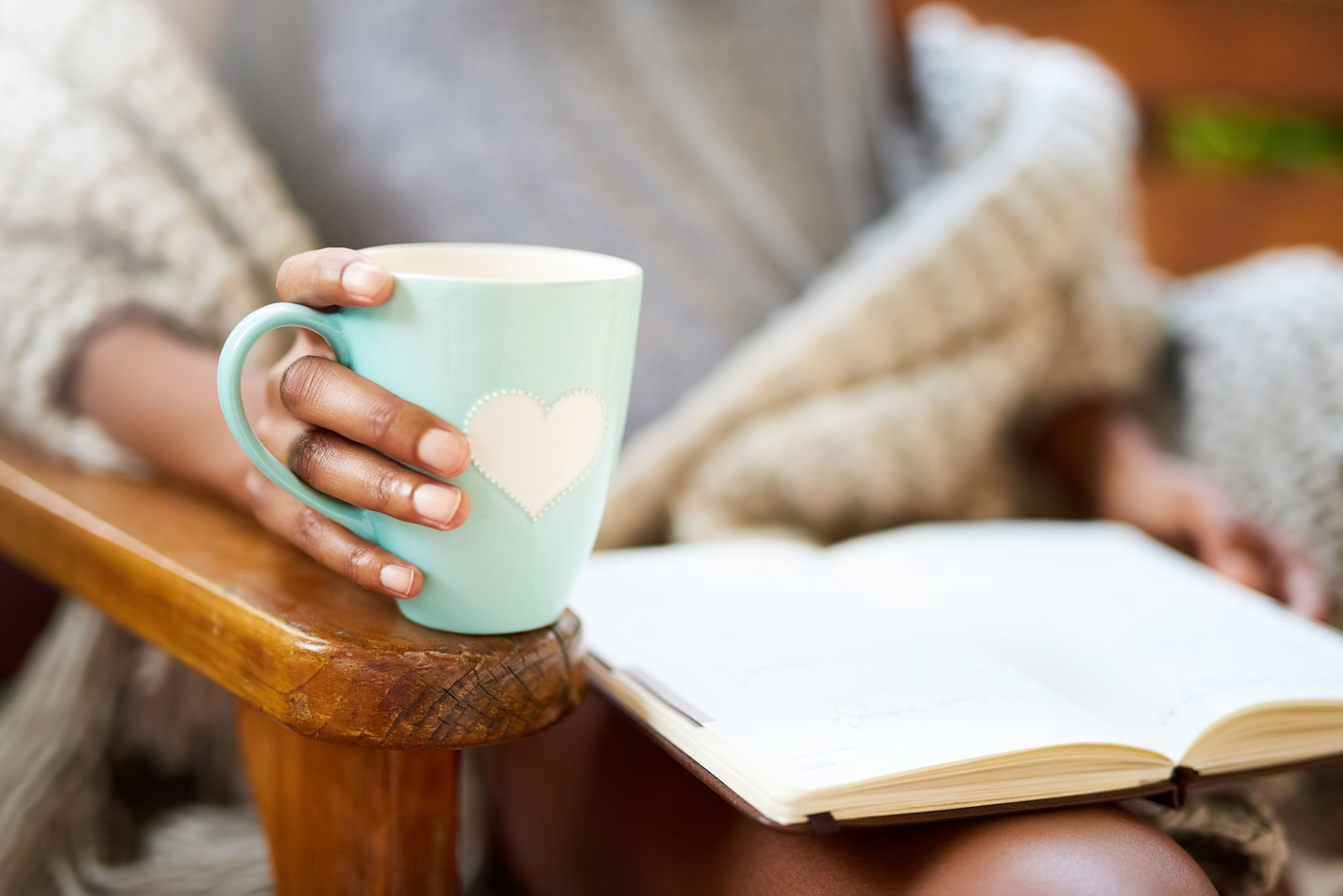 books and coffee