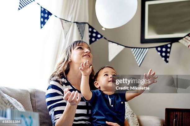 hooray it’s my birthday! - birthday balloons stock pictures, royalty-free photos & images