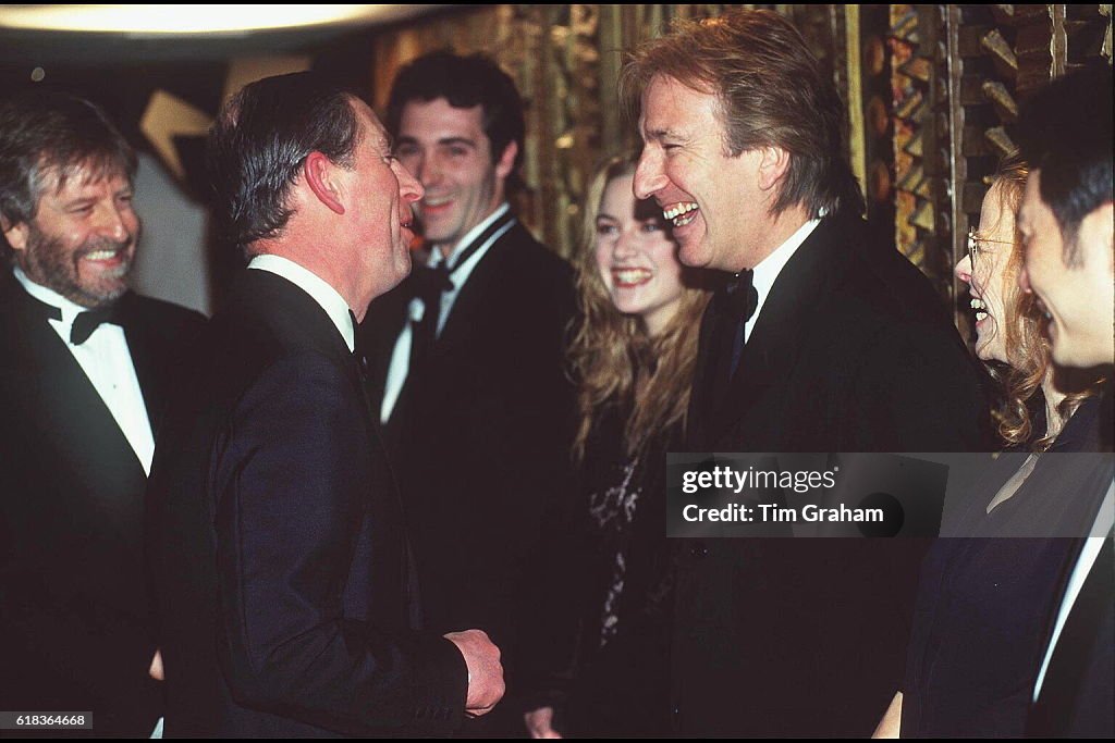 PRINCE CHARLES AT THE 'SENSE AND SENSIBILITY' FILM PREMIERE
