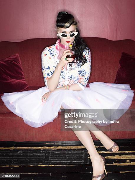 Singer Kate Nash is photographed for The Untitled Magazine on January 11, 2013 in New York City. CREDIT MUST READ: Indira Cesarine/The Untitled...