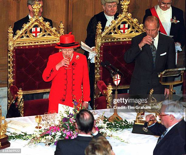 GOLDEN WEDDING ANNIVERSARY OF BRITISH ROYAL COUPLE