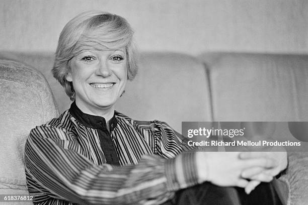 French Singer Alice Dona at Home in Paris