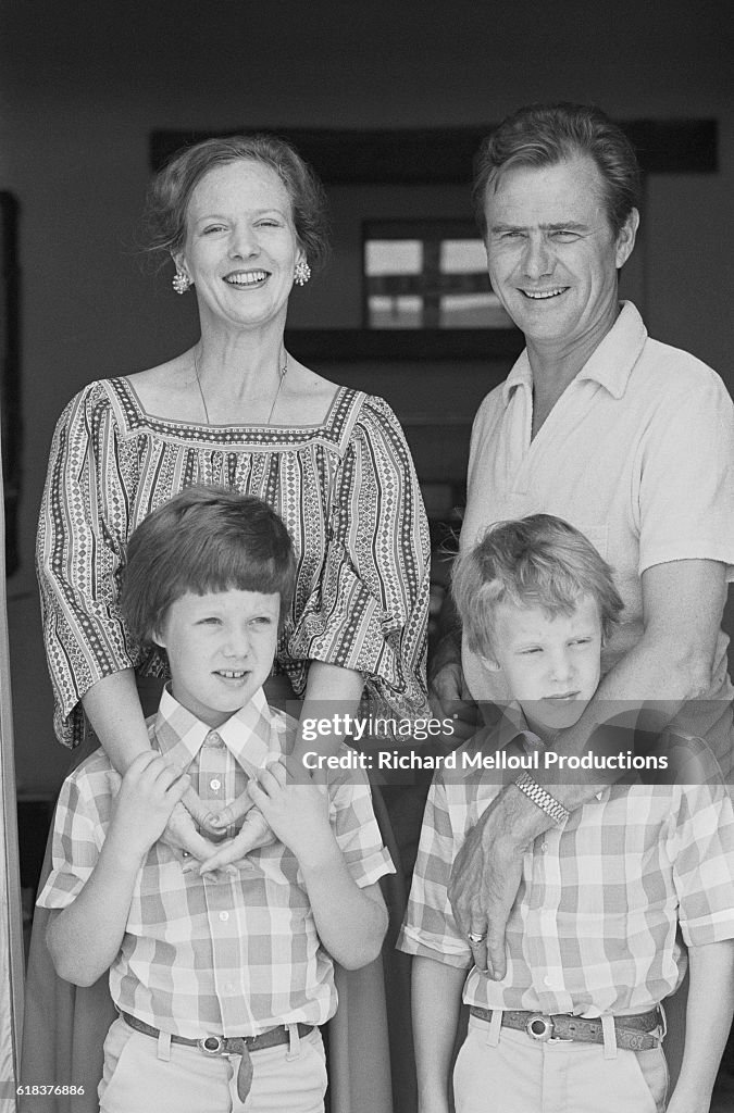 Queen Margrethe II of Denmark and Family