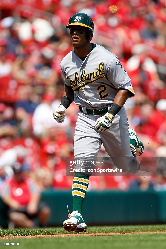 MLB: AUG 28 Athletics at Cardinals