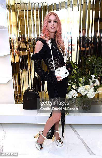 Mary Charteris attends the Giuseppe Zanotti London flagship store launch on October 26, 2016 in London, England.