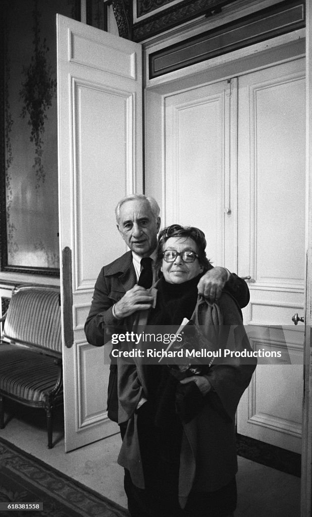 Elia Kazan and Marguerite Duras