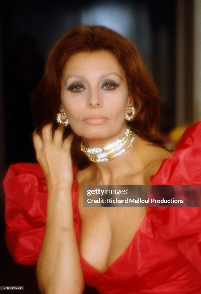 Italian Actress Sophia Loren