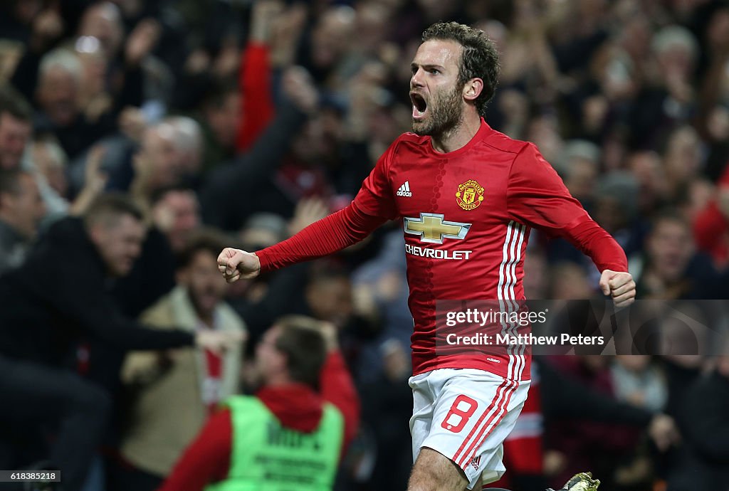 Manchester United v Manchester City - EFL Cup Fourth Round
