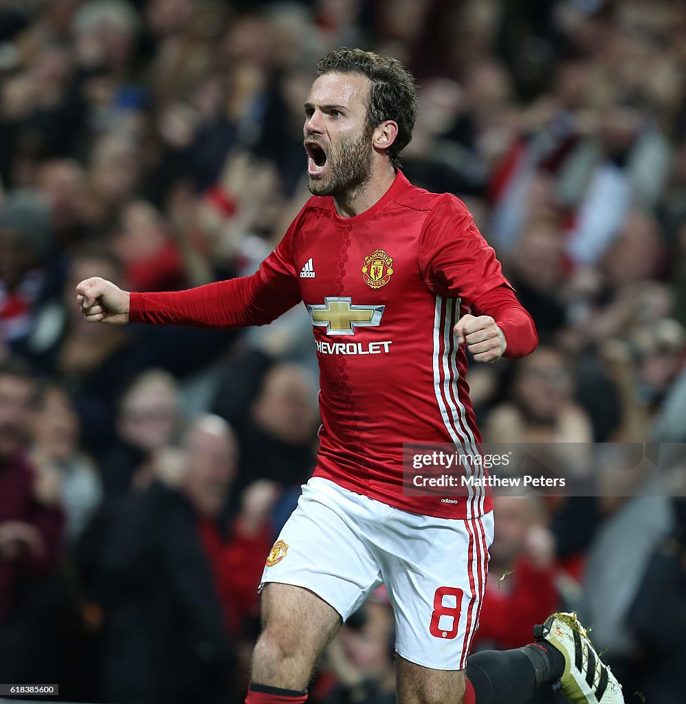 Manchester United v Manchester City - EFL Cup Fourth Round