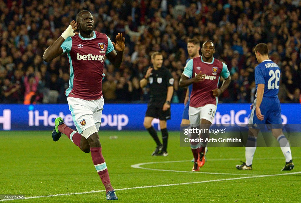 West Ham United v Chelsea - EFL Cup Fourth Round