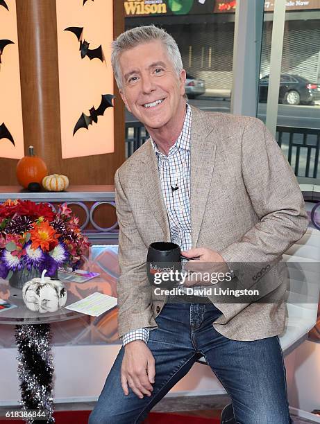 Host Tom Bergeron visits Hollywood Today Live at W Hollywood on October 26, 2016 in Hollywood, California.