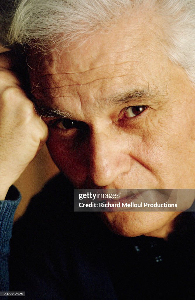 Philosopher Jacques Derrida