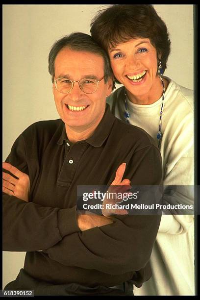 Anny Duperey and Bernard Lecocq