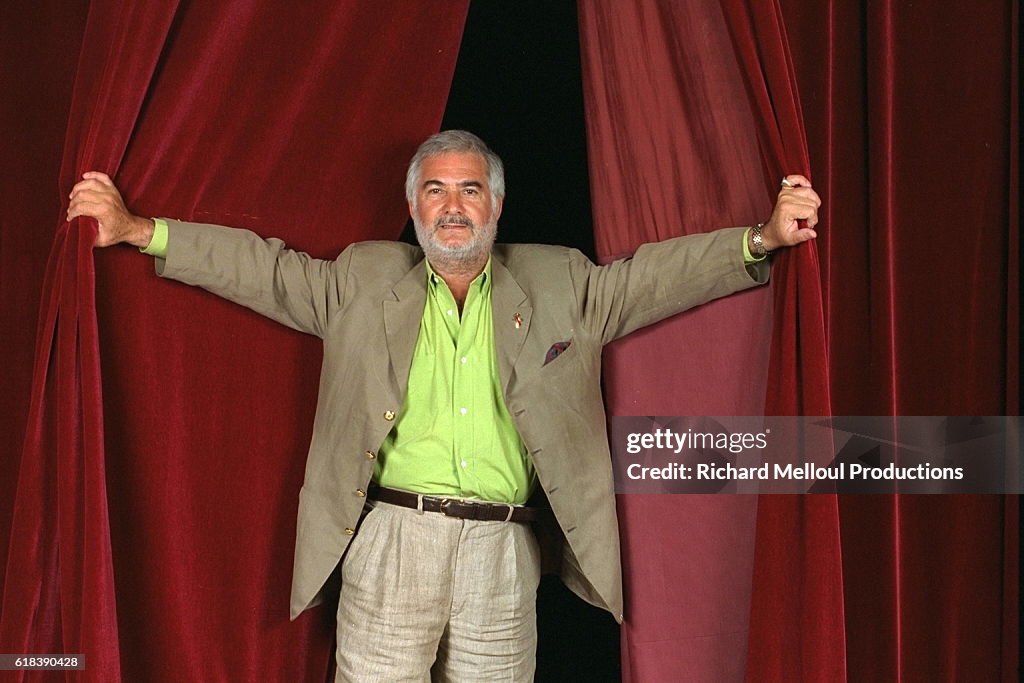 Director of the Bouffes Parisiens Theatre, Jean-Claude Brialy