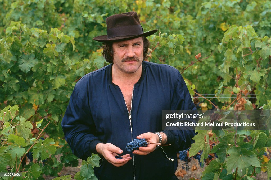 French Actor Gerard Depardieu