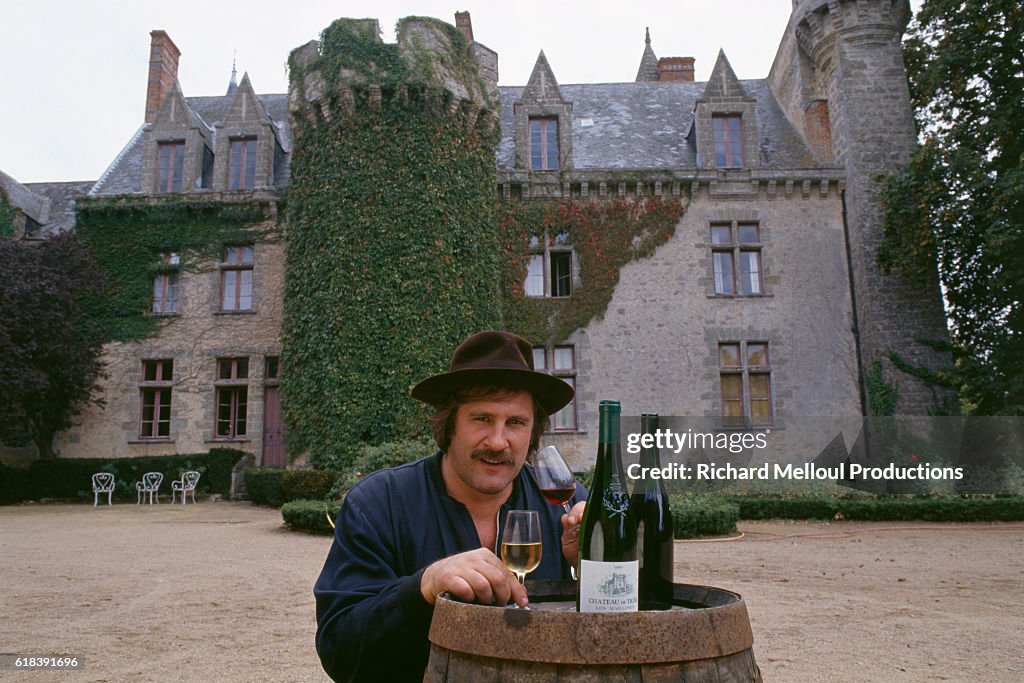 French Actor Gerard Depardieu