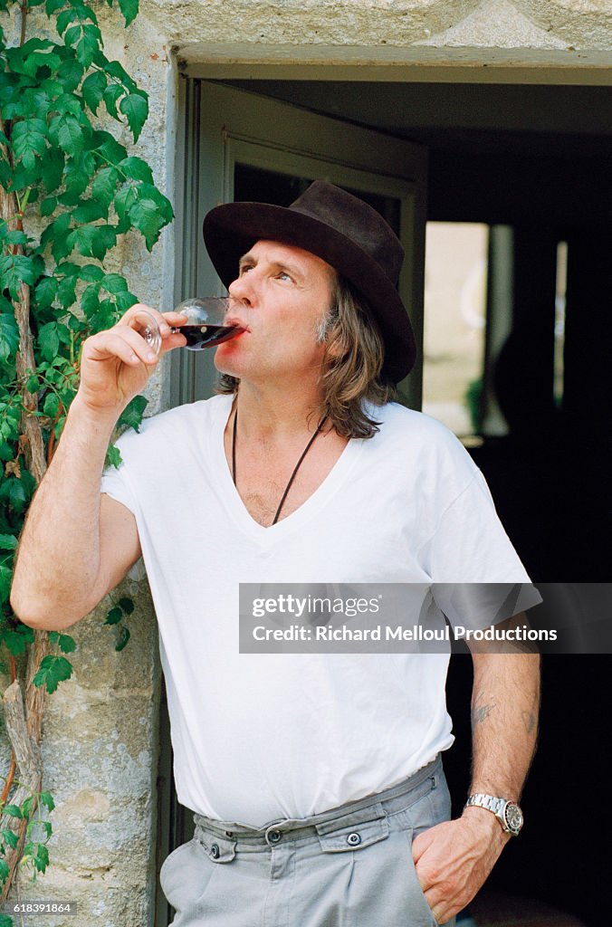 French Actor Gerard Depardieu