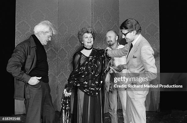 Yves Saint-Laurent designed the costumes and sets for Cher Menteur, a play by Jérôme Kilty adapted by Jean Cocteau, presented at the Théâtre de...