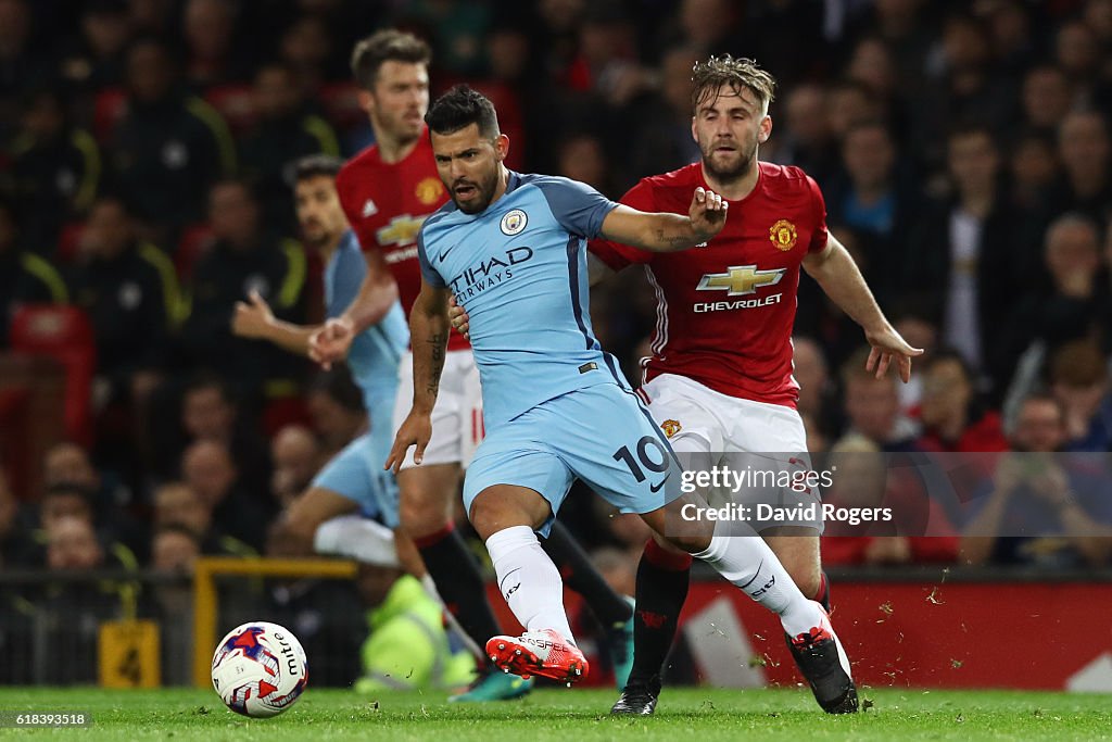 Manchester United v Manchester City - EFL Cup Fourth Round