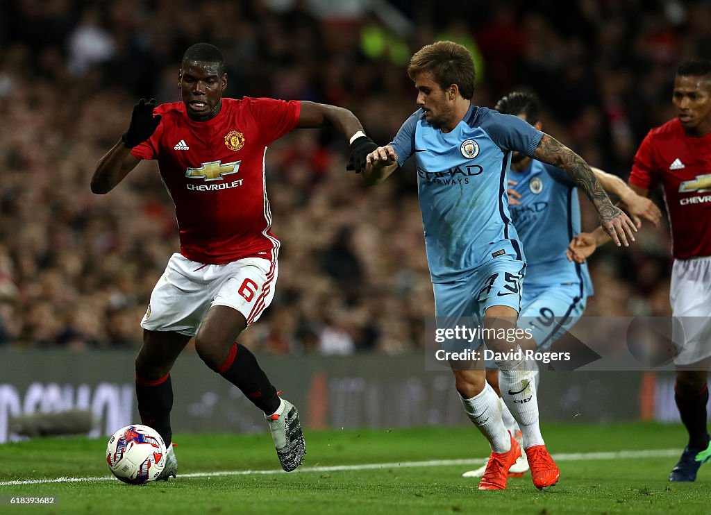 Manchester United v Manchester City - EFL Cup Fourth Round