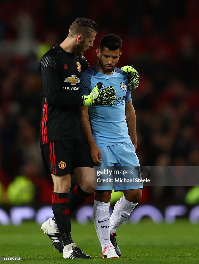 Manchester United v Manchester City - EFL Cup Fourth Round