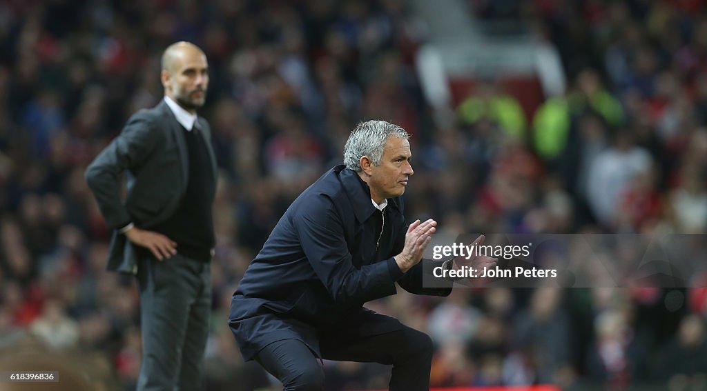 Manchester United v Manchester City - EFL Cup Fourth Round