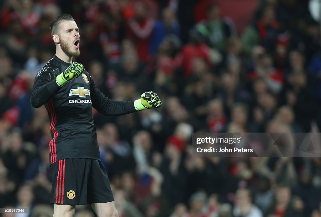 Manchester United v Manchester City - EFL Cup Fourth Round