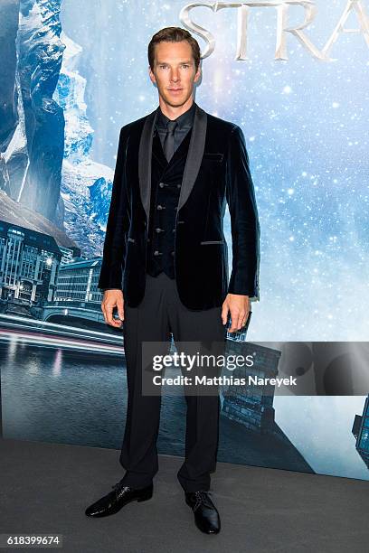 Benedict Cumberbatch attends the 'Doctor Strange' fan event at Zoo Palast on October 26, 2016 in Berlin, Germany.