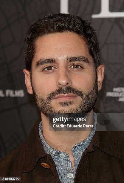 Actor Miguel Diosdado attends the 'Que Dios nos perdone' photocall at Capitol cinema on October 26, 2016 in Madrid, Spain.