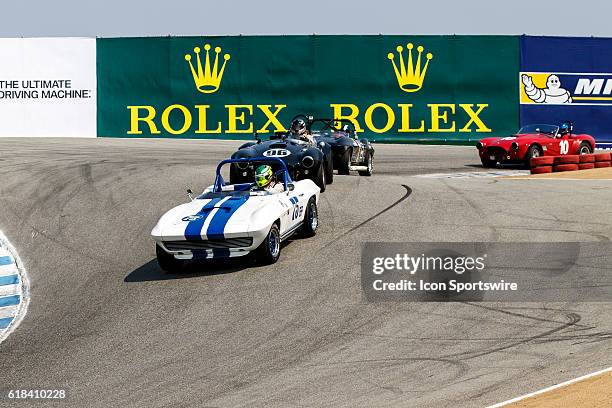 Chevrolet Corvette driven by Thomas Steuer from Bogota, Cundinamarca competed in Group 6B during Rolex Race 6B at the Rolex Monterey Motorsports...