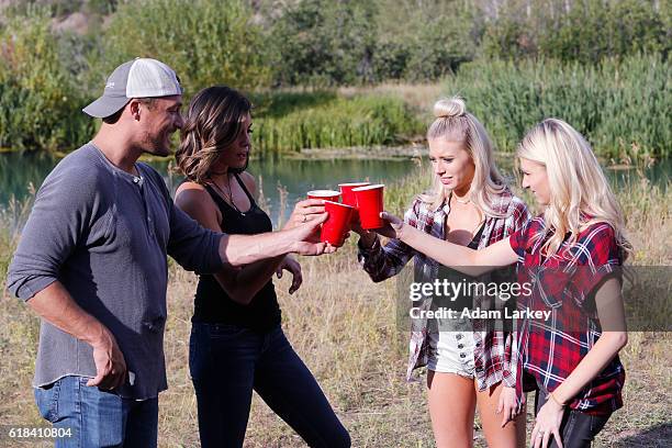 Chad to the Bone" - Ben and Lauren head to the woods for a camping trip with some former Bachelor contestants, but all hell breaks loose when villain...
