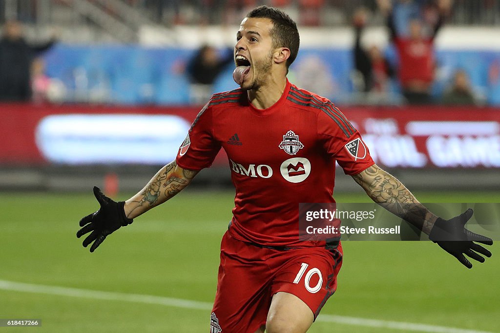 Toronto FC plays their first ever home play-off game against the Philadelphia Union