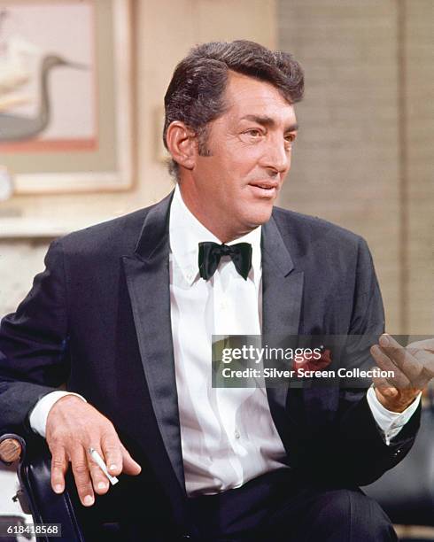 American actor and singer Dean Martin , circa 1960.