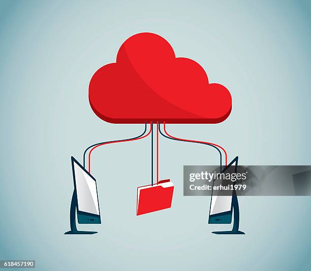 big data - pc user share stock illustrations