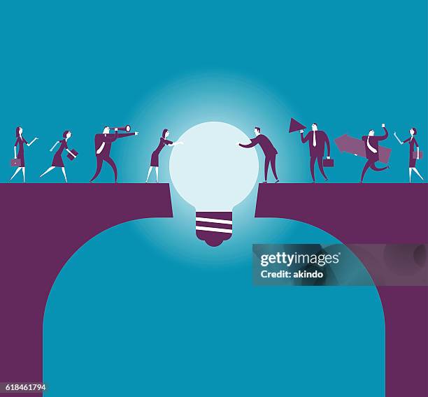 zusammenarbeit - trennen stock-grafiken, -clipart, -cartoons und -symbole