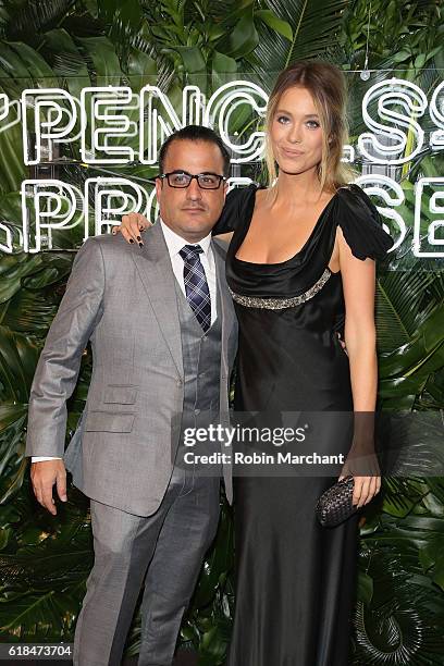 Model Genevieve Barker attends the Pencils of Promise 6th Annual Gala "A World Imagined" at Cipriani Wall Street on October 26, 2016 in New York City.