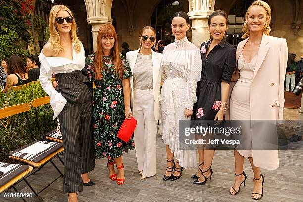 Model Rosie Huntington-Whiteley, Chief Creative Officer and President of kate spade new york Deborah Lloyd, designer Nicole Richie, singer Katy...