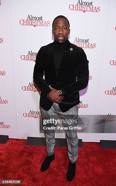 Actor Keon Mitchell attends "Almost Christmas" Atlanta screening at Regal Cinemas Atlantic Station Stadium 16 on October 26, 2016 in Atlanta, Georgia.