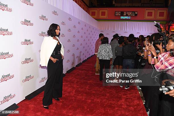 Singer/actress Keri Hilson attends "Almost Christmas" Atlanta screening at Regal Cinemas Atlantic Station Stadium 16 on October 26, 2016 in Atlanta,...