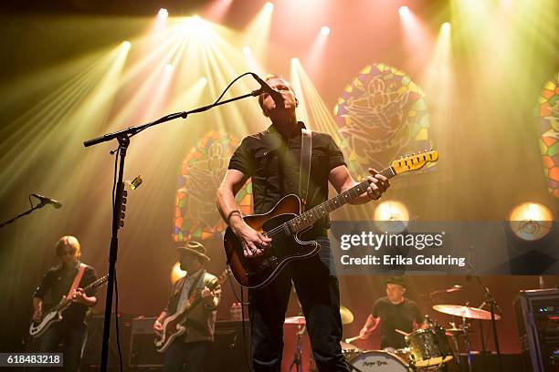 Sadler Vaden, Jimbo Hart, Jason Isbell and Chad Gamble perform at The Joy Theater on October 23, 2016 in New Orleans, Louisiana.