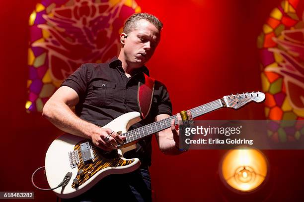 Jason Isbell performs at The Joy Theater on October 23, 2016 in New Orleans, Louisiana.