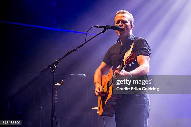 Jason Isbell performs at The Joy Theater on October 23, 2016 in New Orleans, Louisiana.