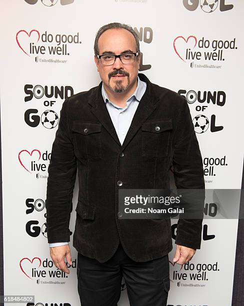 Actor David Zayas attends the 2016 Sound of Gol Fundraiser at The Chester on October 26, 2016 in New York City.