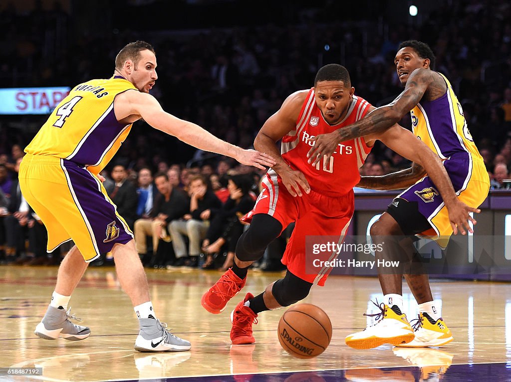 Houston Rockets v Los Angeles Lakers