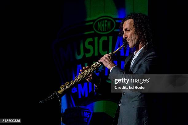 Kenny G performs at Nashville Municipal Auditorium on October 26, 2016 in Nashville, Tennessee.