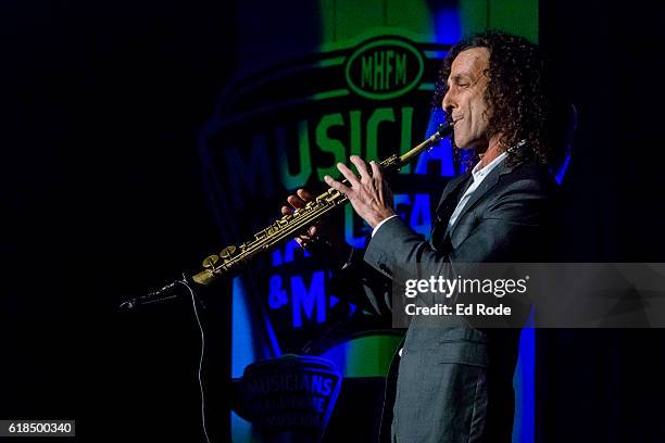 Kenny G at Nashville Municipal Auditorium on October 26, 2016 in Nashville, Tennessee.