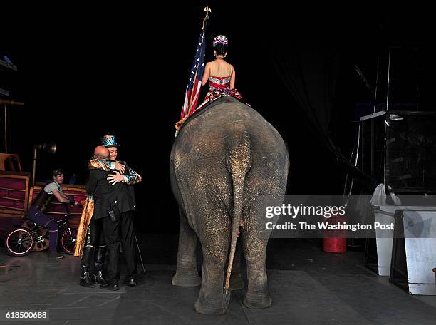 After nearly 150 years of featuring elephants as part of its shows, this day was the last day that elephants were be a part of the Ringling Bros. And...